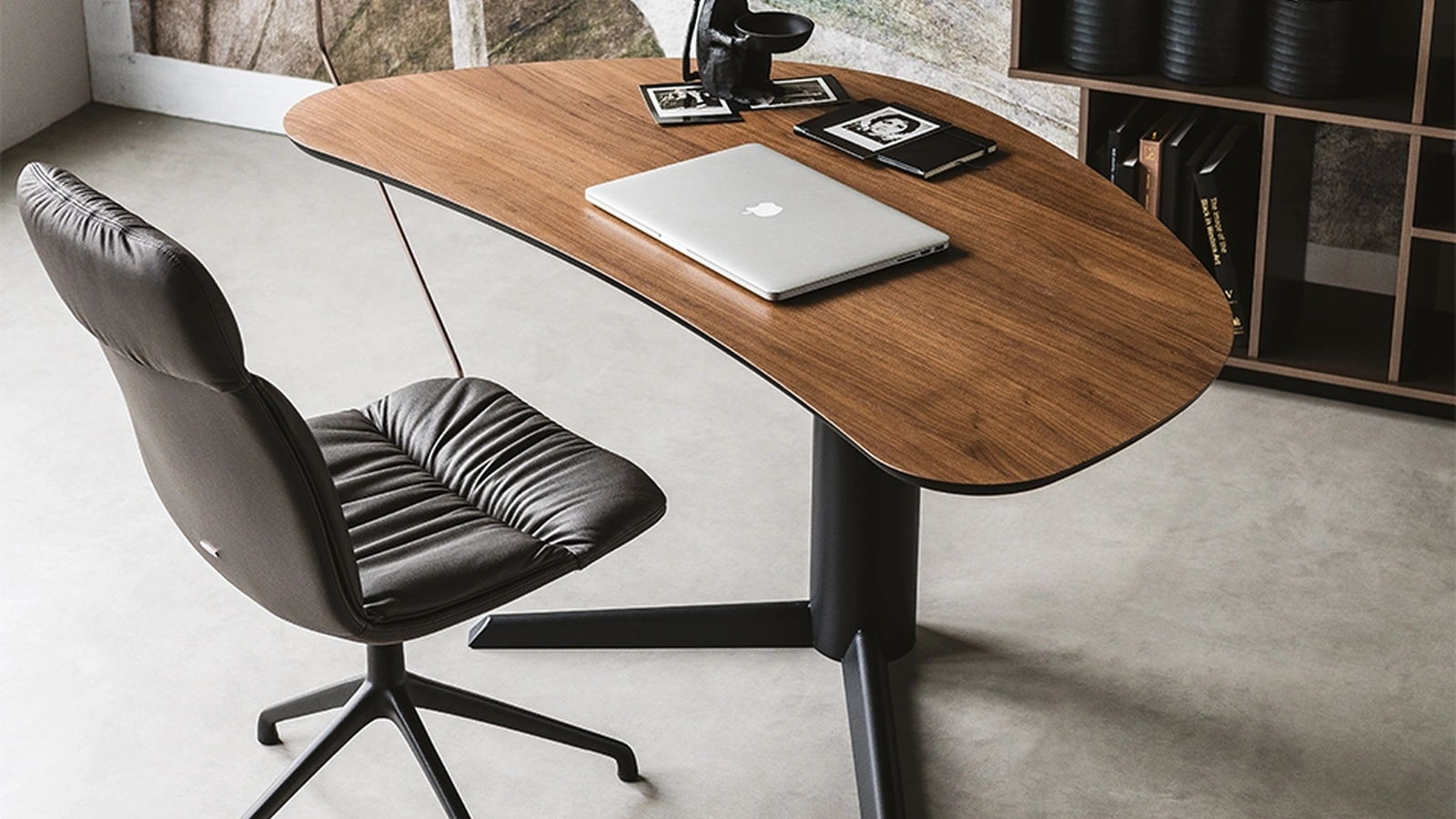 Scrivania da Ufficio in legno Malibù di Cattelan Italia