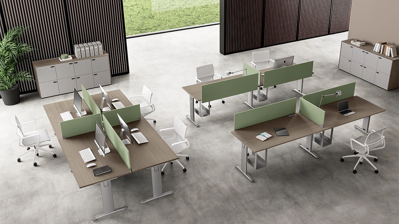 Scrivania Operativa Funny Gamba T di About Office