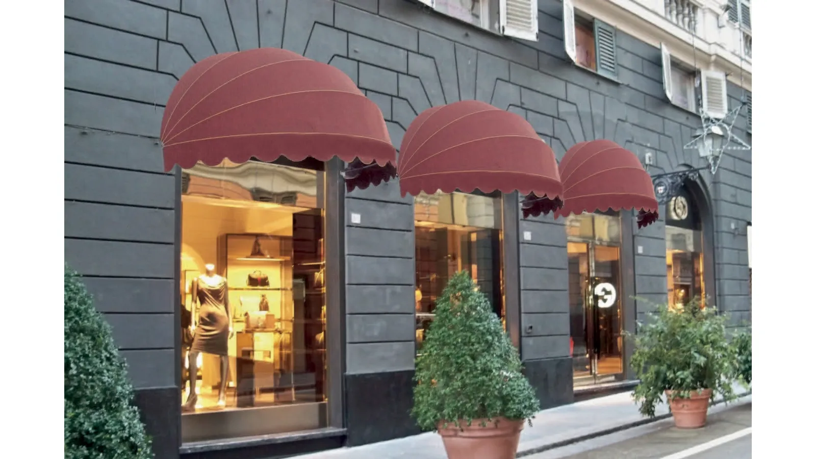 Tenda da sole Cappottina Rotonda di Va-ila