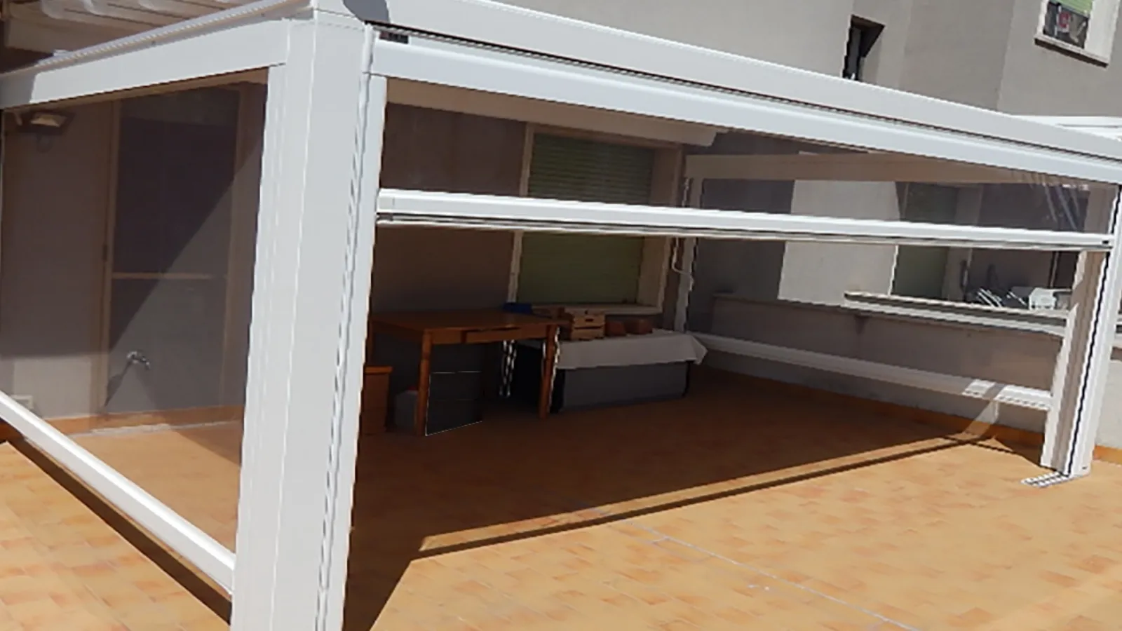 Tenda da sole TCL Gamma a caduta Cassonetto Quadro di Va-ila