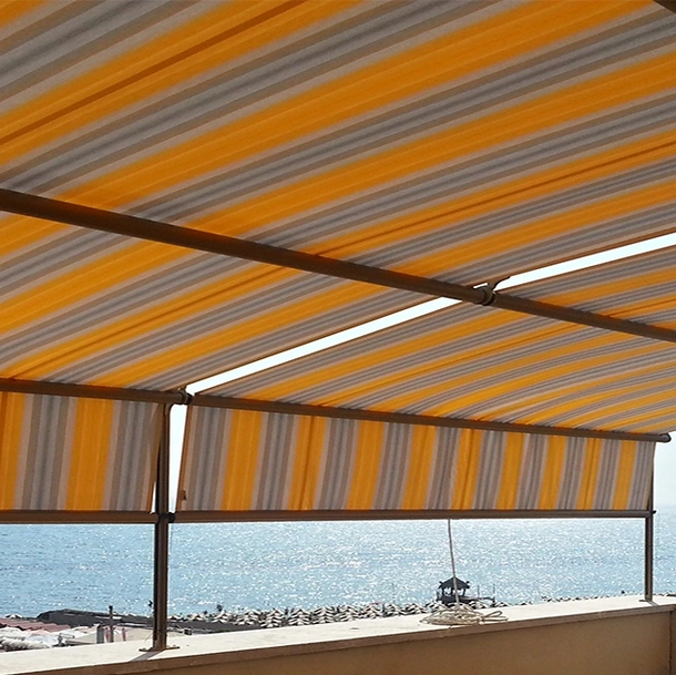 Tenda da sole TMT con guide di Va-ila
