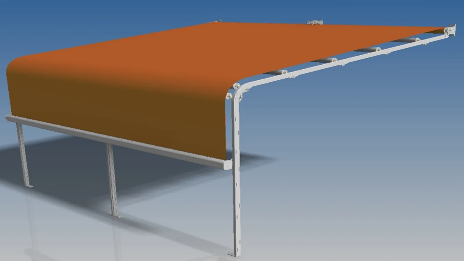 Tenda da sole TMT PLUS P/S con guide di Va-ila