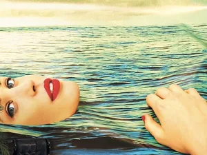 Carta da parati Be Water di London Art