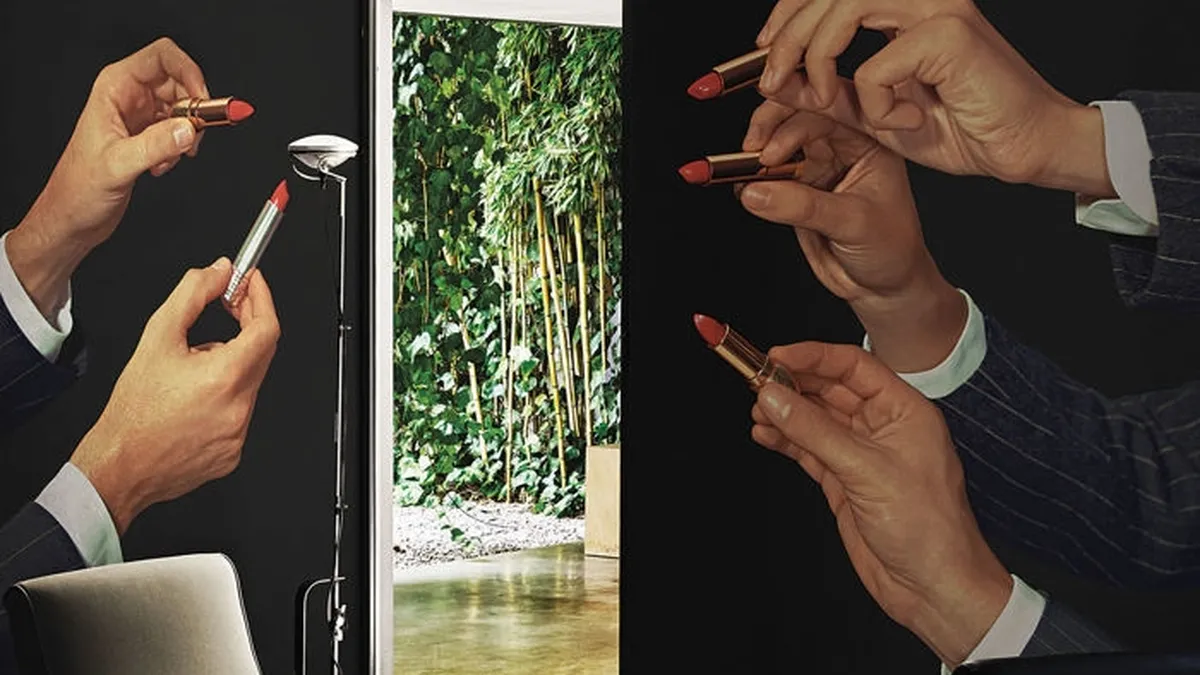 Carta da parati Beauty is Nothing di London Art