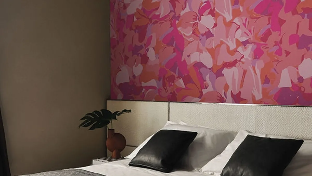 Carta da parati Berkshire Poppies di London Art