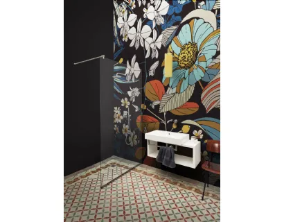Carta da parati floreale dai colori vivaci Carioca di London Art