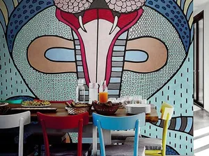 Carta da parati Cobra di London Art