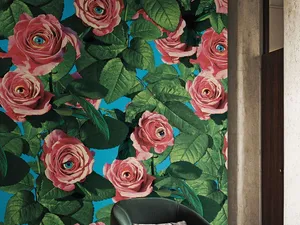 Carta da parati Eyes & Roses di London Art