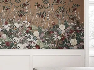 Carta da parati Fleurs Magiques di London Art