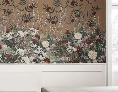 Carta da parati Fleurs Magiques di London Art