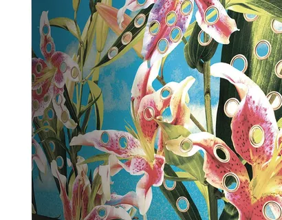 Carta da parati Holes of Paradise di London Art