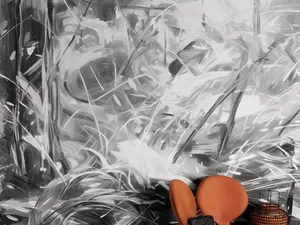 Carta da parati Hyper Paint di London Art