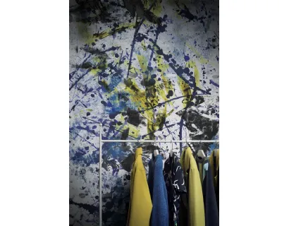 Carta da parati moderna con grafica astratta Jackson di London Art