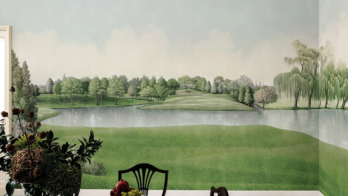 Carta da parati La Pelouse Royale di London Art