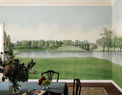 Carta da parati La Pelouse Royale di London Art