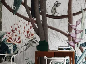Carta da parati Looks in the Forest di London Art