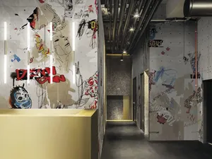 Carta da parati Pop Art di London Art