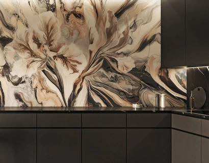 Carta da parati Silk Whispers di London Art