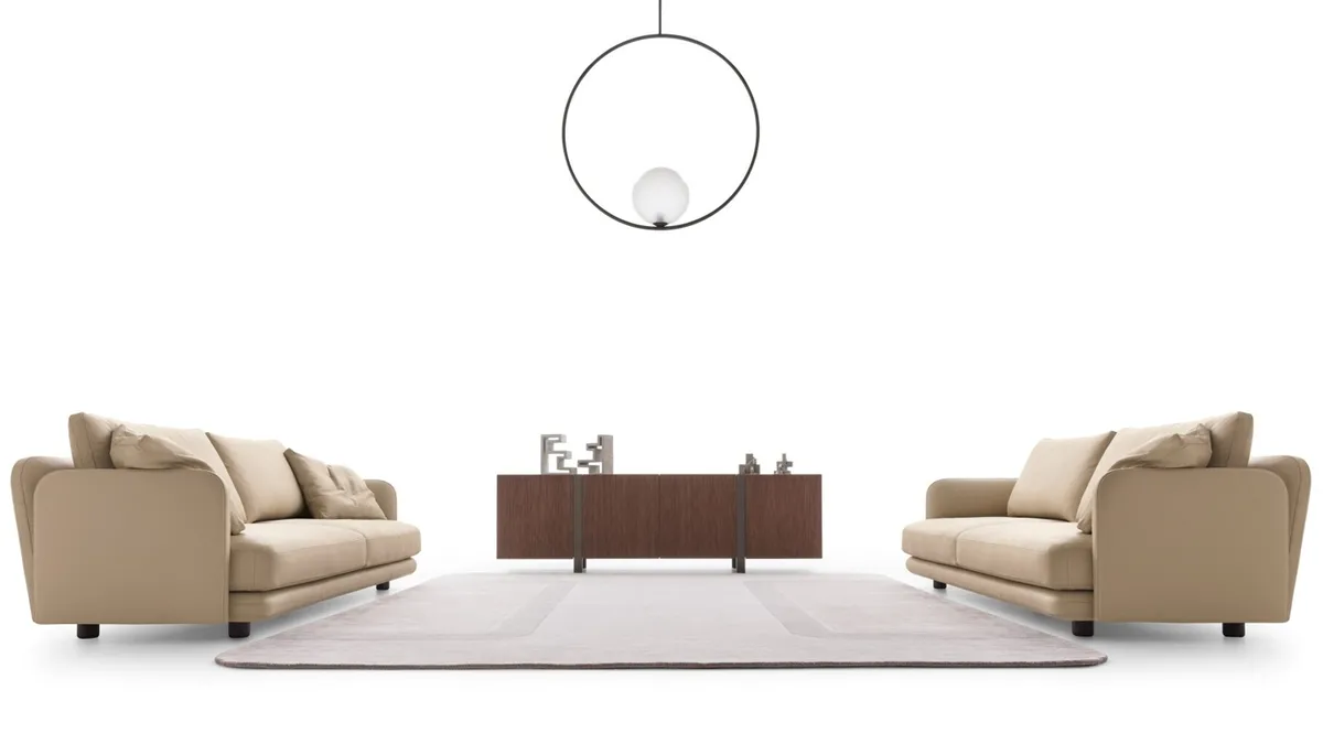 Tappeto moderno in lana Buckle di Ditre Italia