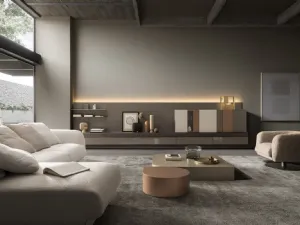 Tavolino sagomato Drop di Presotto