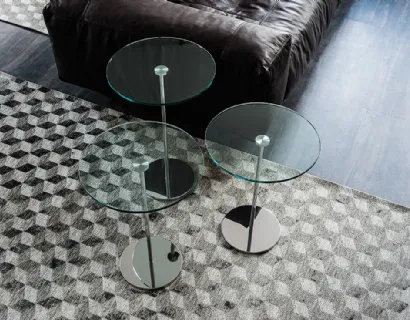 Tavolino rotondo Gliss di Cattelan Italia