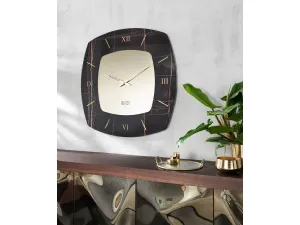 Orologio da muro in cristallo Sanremo di Riflessi