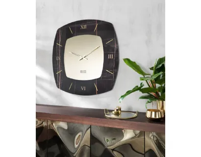 Orologio da muro in cristallo Sanremo di Riflessi