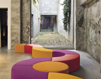 Pouf Nesos di Twils