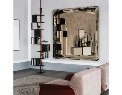 Specchio da parete in cristallo specchiato  Glenn Magnum di Cattelan Italia