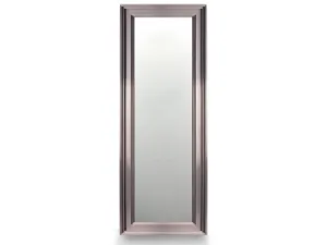 Specchiera Keystone con cornice in legno di Devina Nais