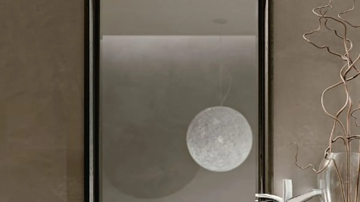 Specchiera Segreti in Rovere di Arte Brotto