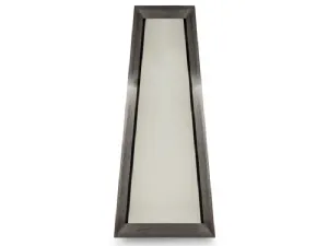 Specchiera Trapezio con cornice in legno di Devina Nais