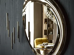 Specchio in cristallo specchiato Ascot di Cattelan Italia