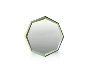 Specchio Diamond in massello di rovere di Devina Nais