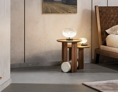 Tavolino in legno Element di Bonaldo