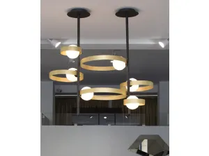 Lampada a sospensione Bubble S di Riflessi