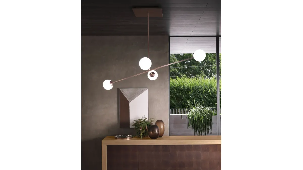 Lampada a sospensione Meridian S di Riflessi
