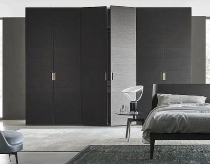 Armadio Anta Liscia con maniglia Deluxe di Sangiacomo