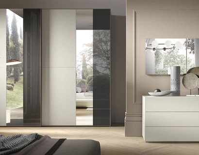 Armadio Era in laccato di Adriatica