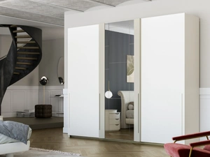 Armadio Jolly Più specchio Mouve di Fazzini