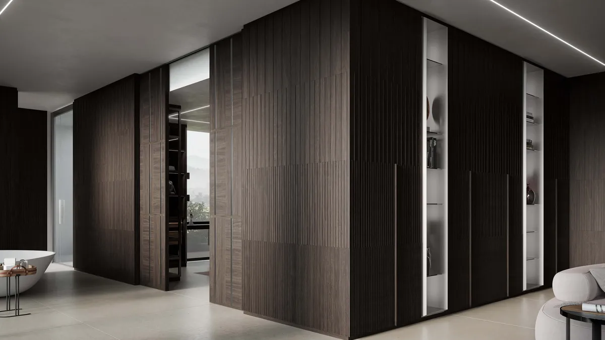 Cabina Armadio Life 3D di Arte Brotto