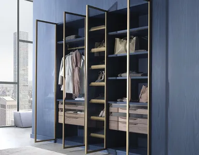 Cabina Armadio Special Project Blu di Arte Brotto
