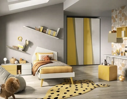 Cameretta componibile K101 di Moretti Compact Camerette