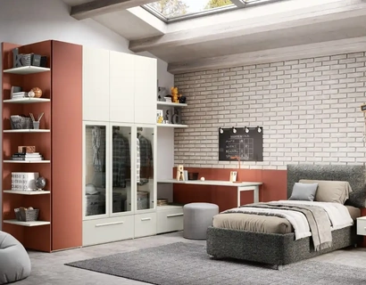 Cameretta su misura K108 di Moretti Compact Camerette