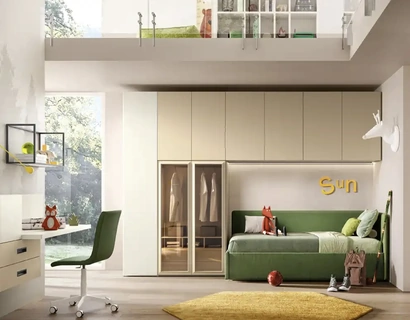 Cameretta a ponte K111 di Moretti Compact Camerette