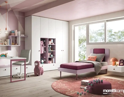 Cameretta componibile K112 di Moretti Compact Camerette