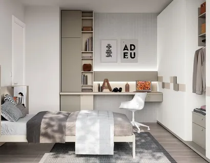 Cameretta Layout 02A di Doimo Cityline