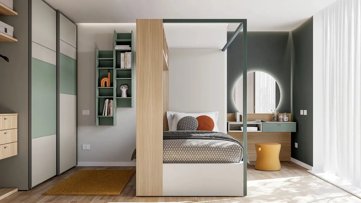 Cameretta Layout 04A di Doimo Cityline