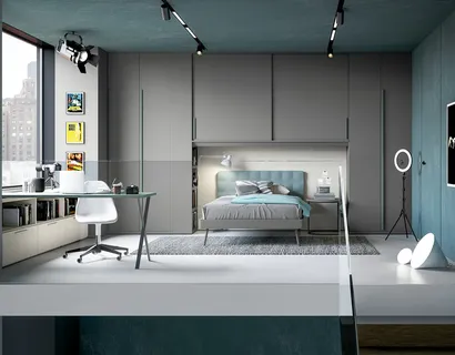 Cameretta a ponte Layout 04B di Doimo Cityline