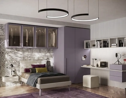 Cameretta a ponte Y109 di Moretti Compact Camerette